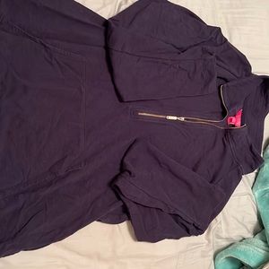 Worn once Navy Blue Lilly Pulitzer Popover size XL